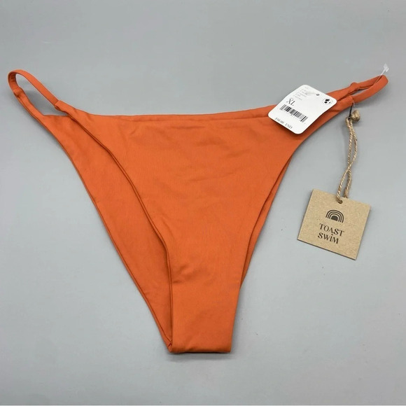 NEW! Free People x Toast Signature string bikini Swim bottoms nwt 1837 - Picture 2 of 10